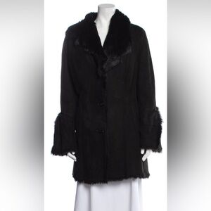 Di Bello 100% Shearling Coat